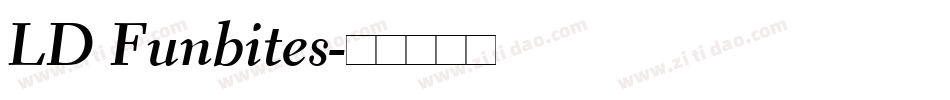 LD Funbites字体转换